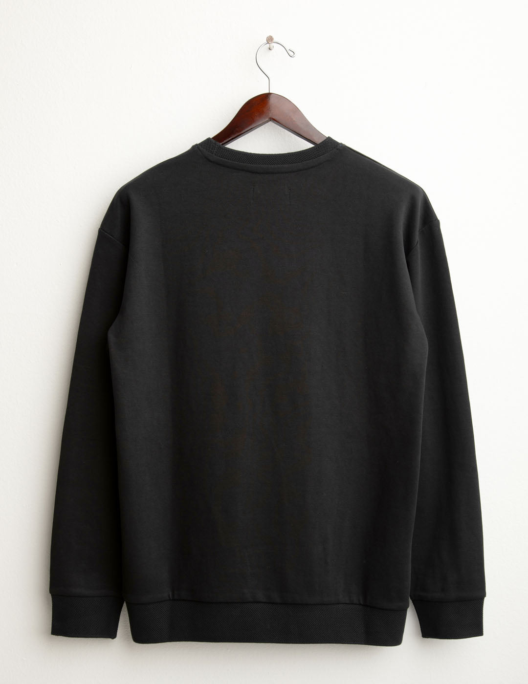 Felpa girocollo con lettering 3D uomo black fm25w06fg cc-a0951 Felpa girocollo con lettering 3D