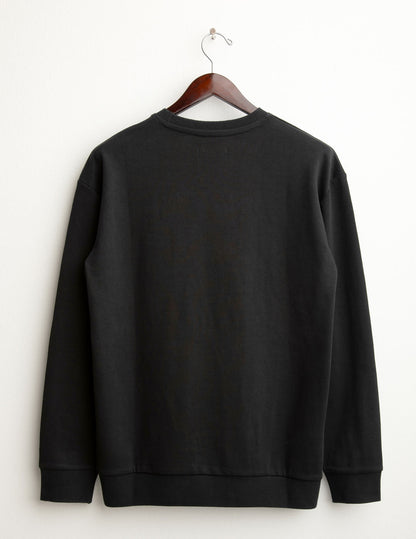 Felpa girocollo con lettering 3D