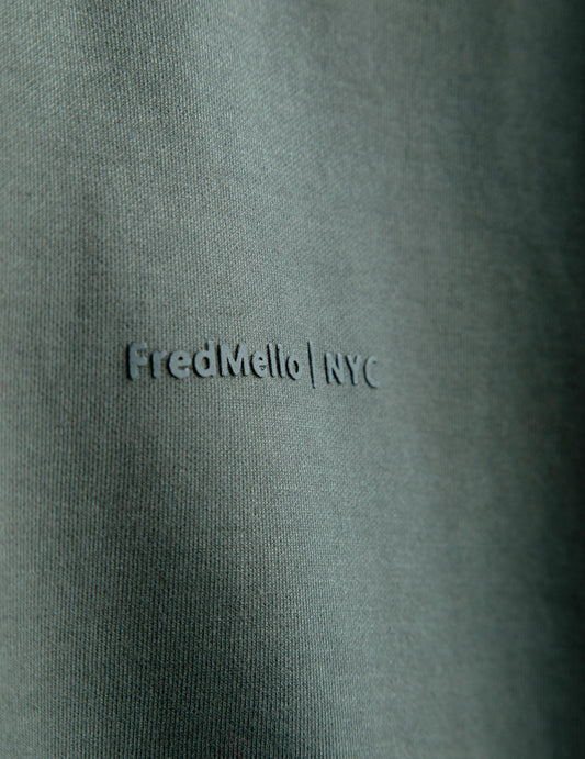 Felpa full zip con lettering 3D - back - 002