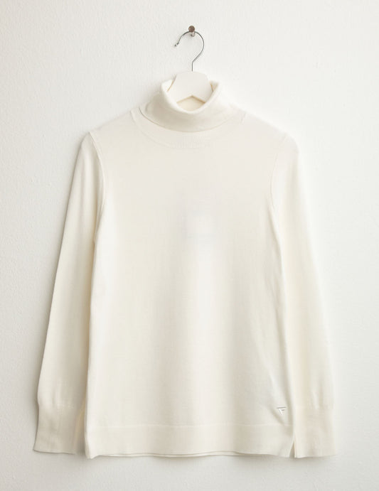 Maglia Dolcevita donna off white fw25w04md cc-a0002