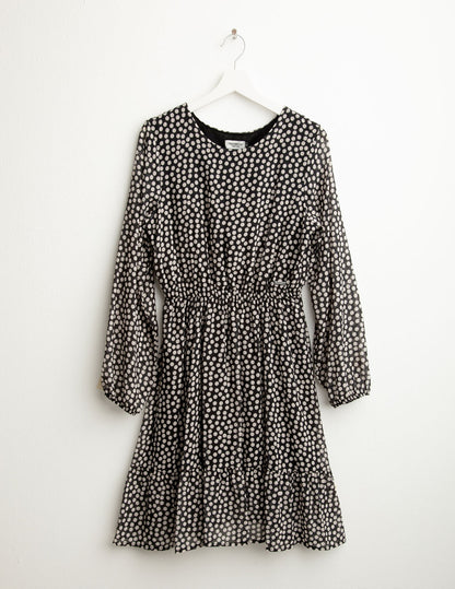 Abito in georgette stampata