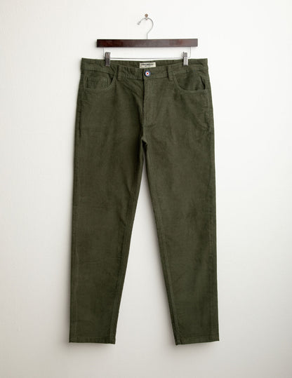 Pantalone chino in velluto a coste