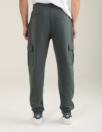 Pantalone tasconato in interlock