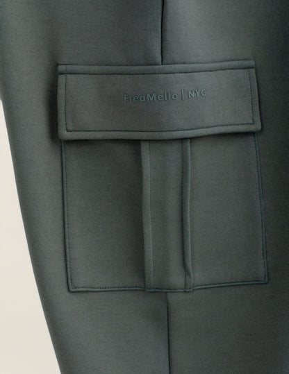 Pantalone tasconato in interlock