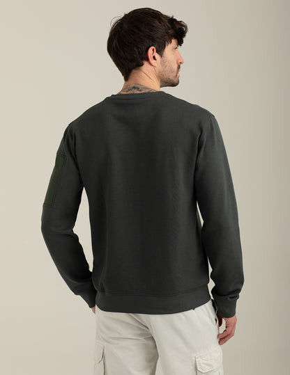 Interlock Crew Neck Sweatshirt