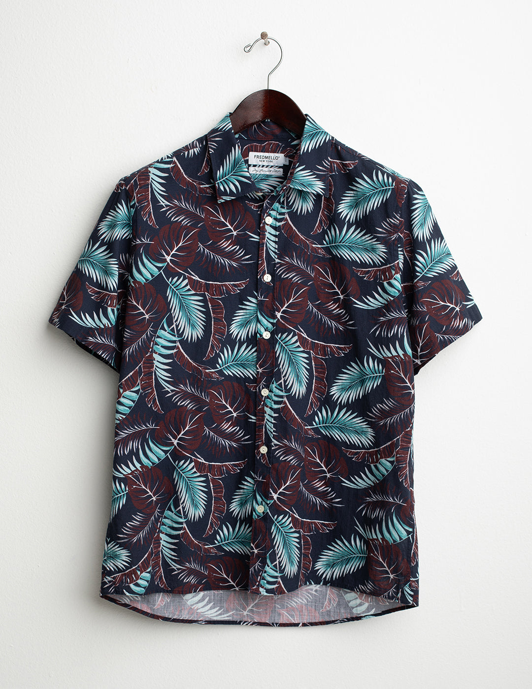 Camicia manica corta stampata uomo must fm26s10cs cc-a0306 Camicia manica corta stampata