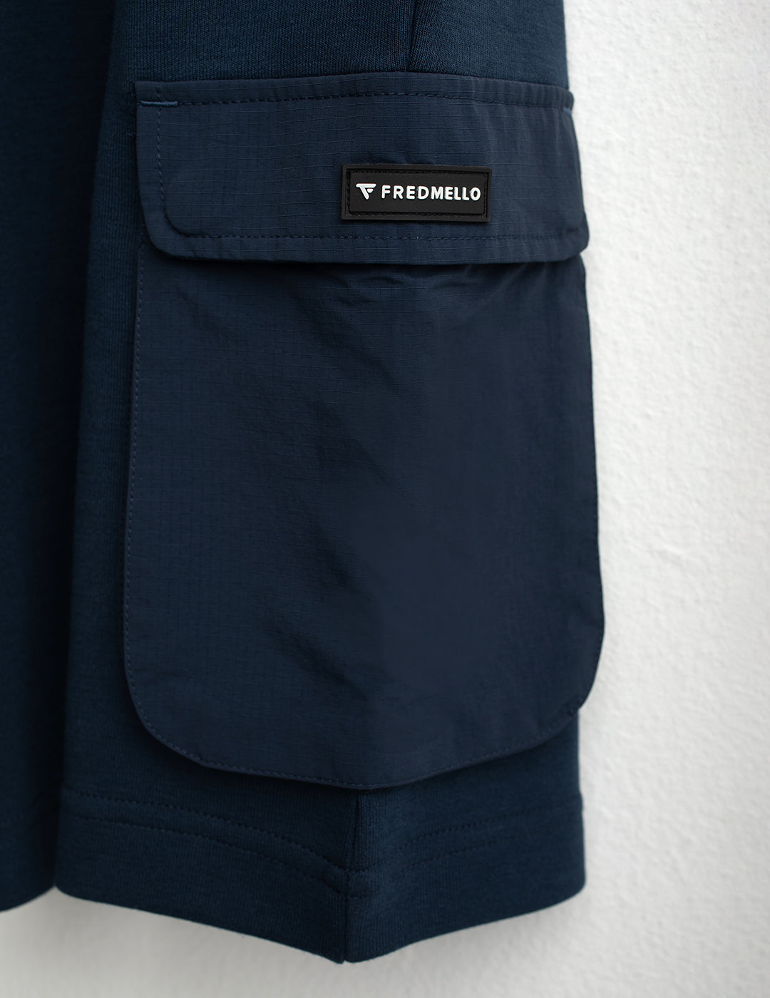 Interlock Sweat Shorts man blue fm26s02ef cc-a0601 Interlock Sweat Shorts