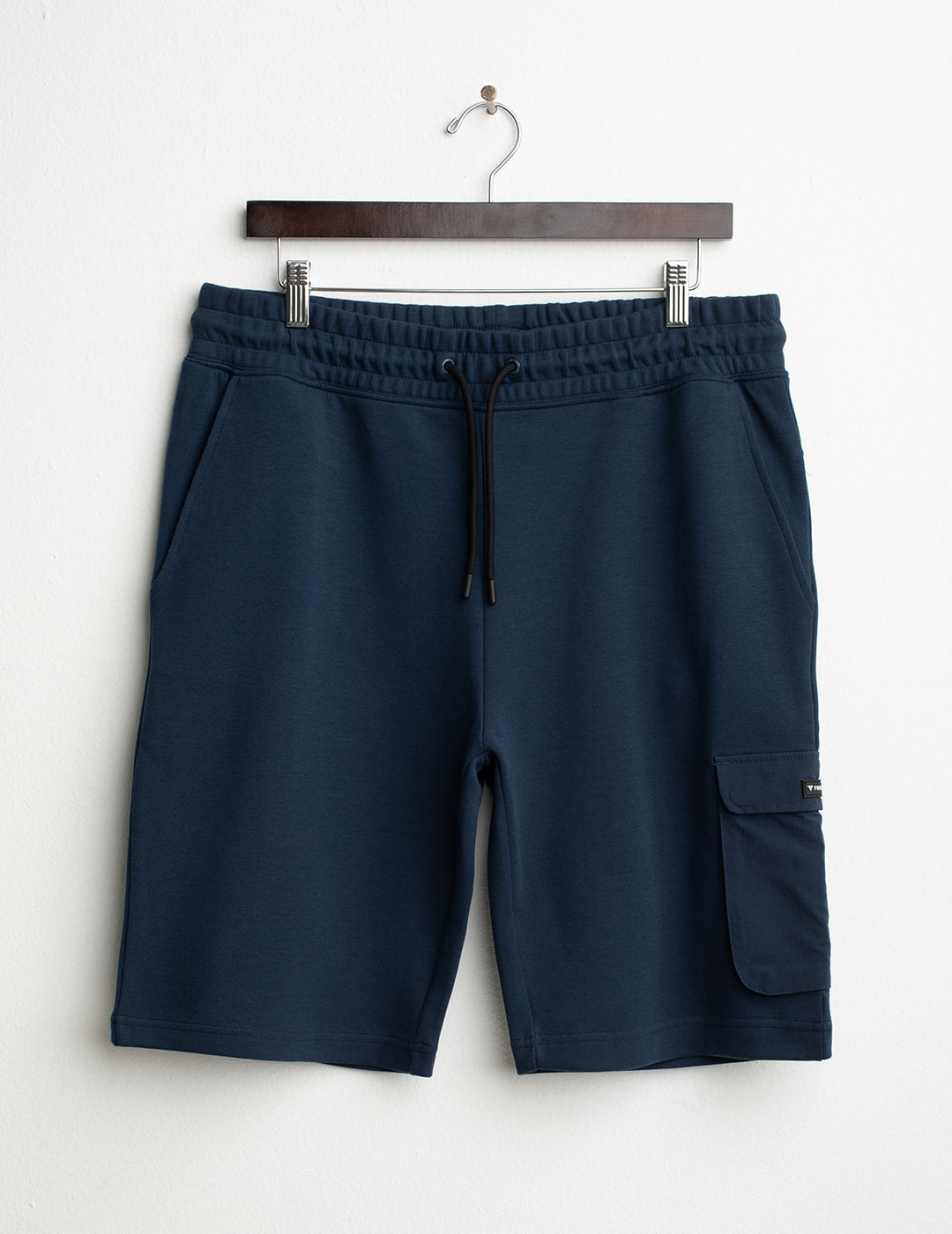 Interlock Sweat Shorts man blue fm26s02ef cc-a0601 Interlock Sweat Shorts