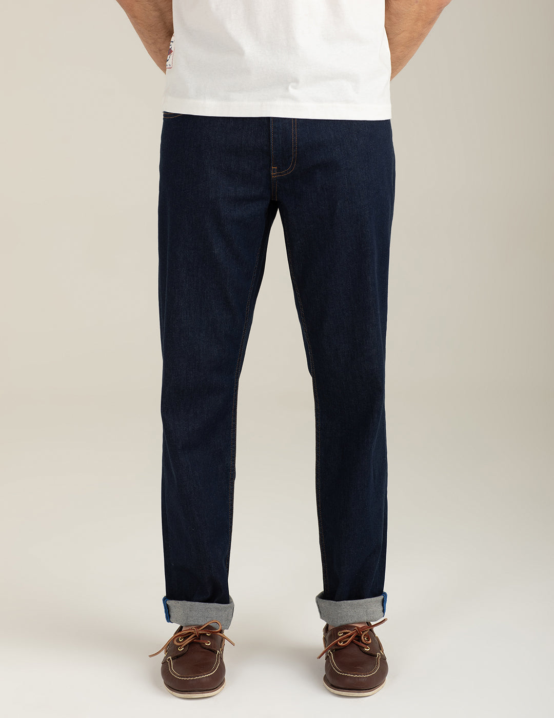 Pantalone in denim uomo dark blue fm26s27pd cc-a1201 Pantalone in denim
