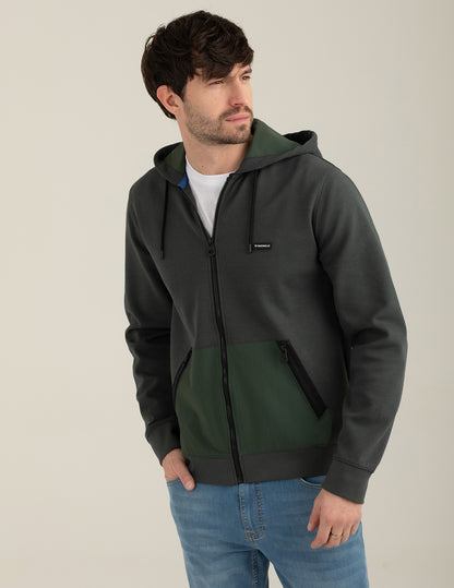 Interlock Full-Zip Hooded Sweatshirt