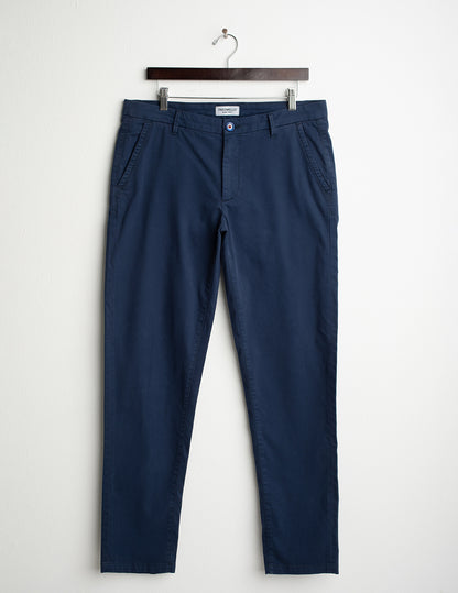 Pantalone chino in dobby stretch
