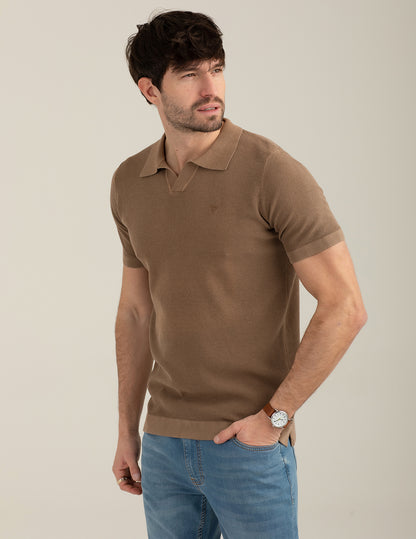 Polo in maglia punto piquet