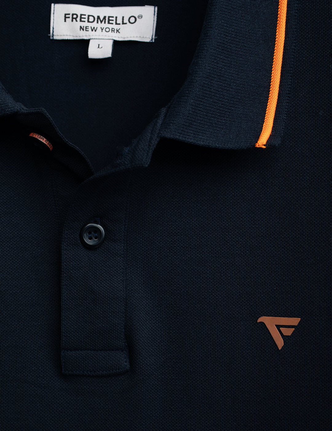 Polo a manica corta stretch uomo blue fm26s12qu cc-a0601 Polo a manica corta stretch