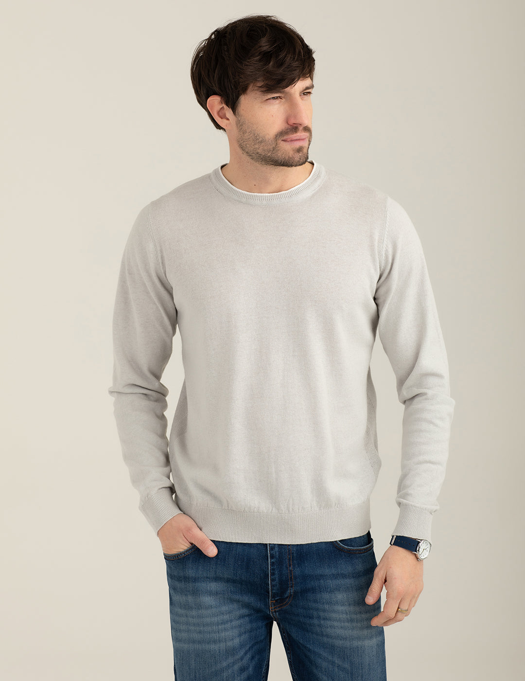 Maglia girocollo uomo ice fm26s06mg cc-a0005 Maglia girocollo