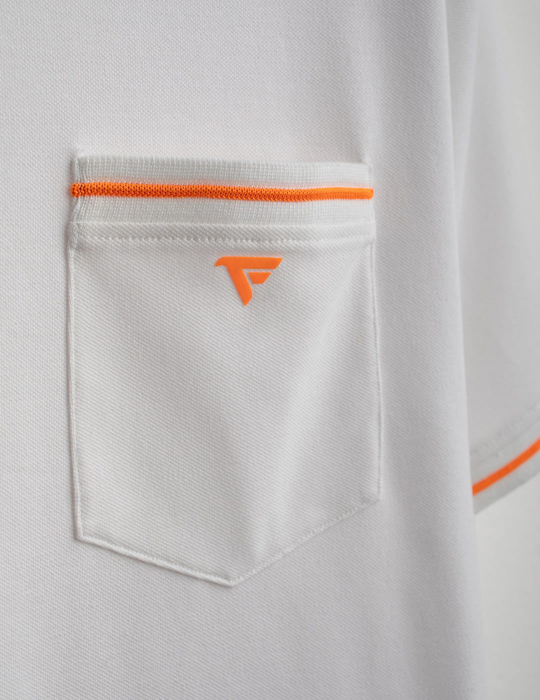 T-shirt girocollo con taschino uomo white fm26s13tg cc-a0001 T-shirt girocollo con taschino