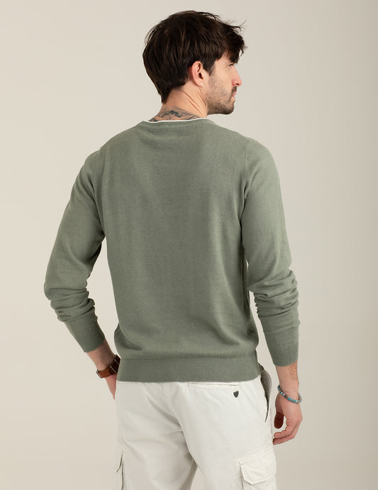 Maglia girocollo - back - 002