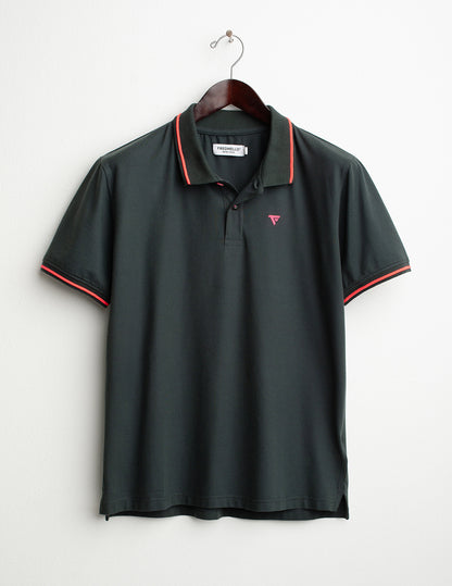Polo a manica corta stretch