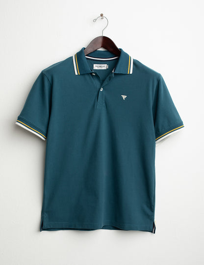 Polo in piquet stretch