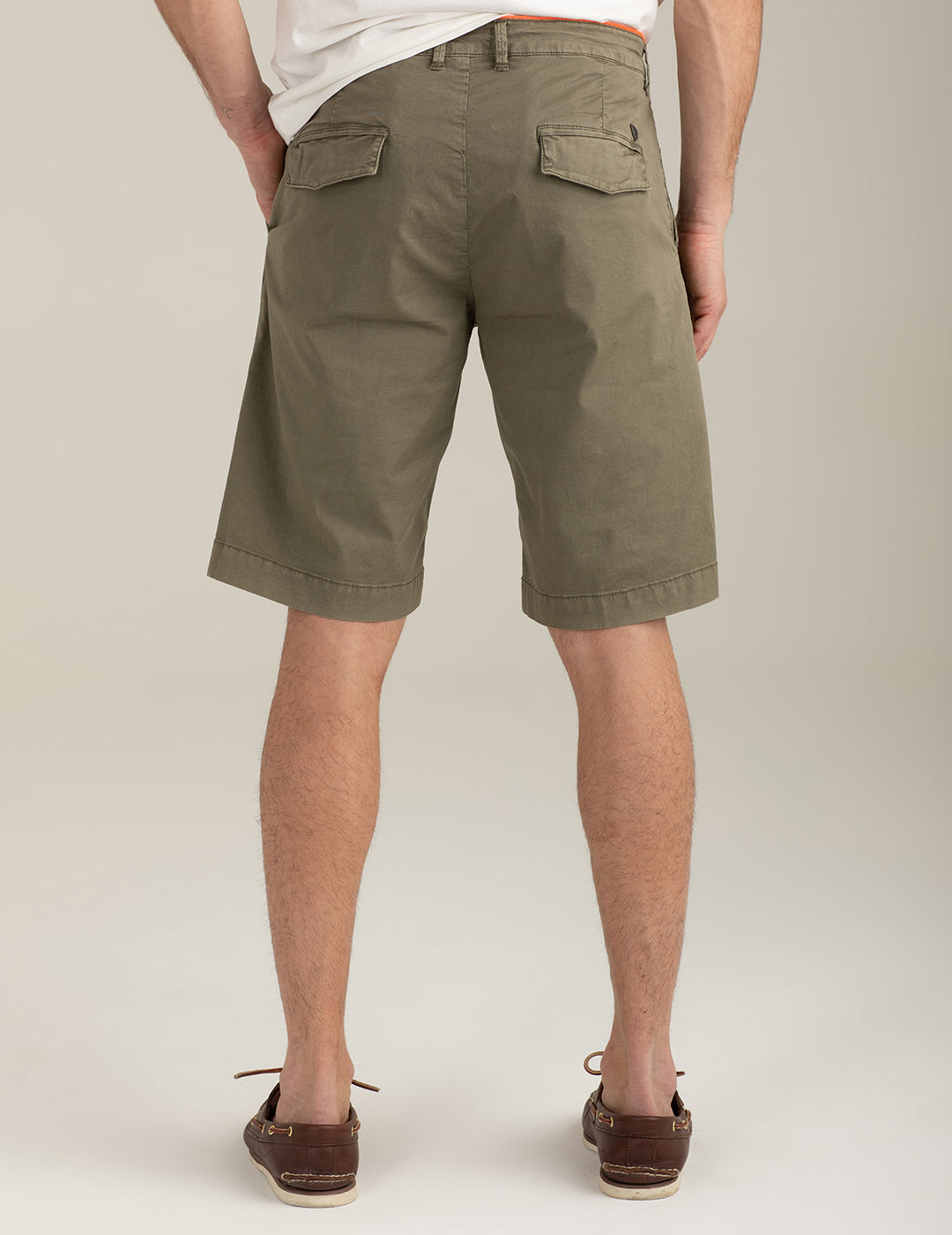 Stretch Satin Twill Shorts man army fm26s13eu cc-a0804 Stretch Satin Twill Shorts