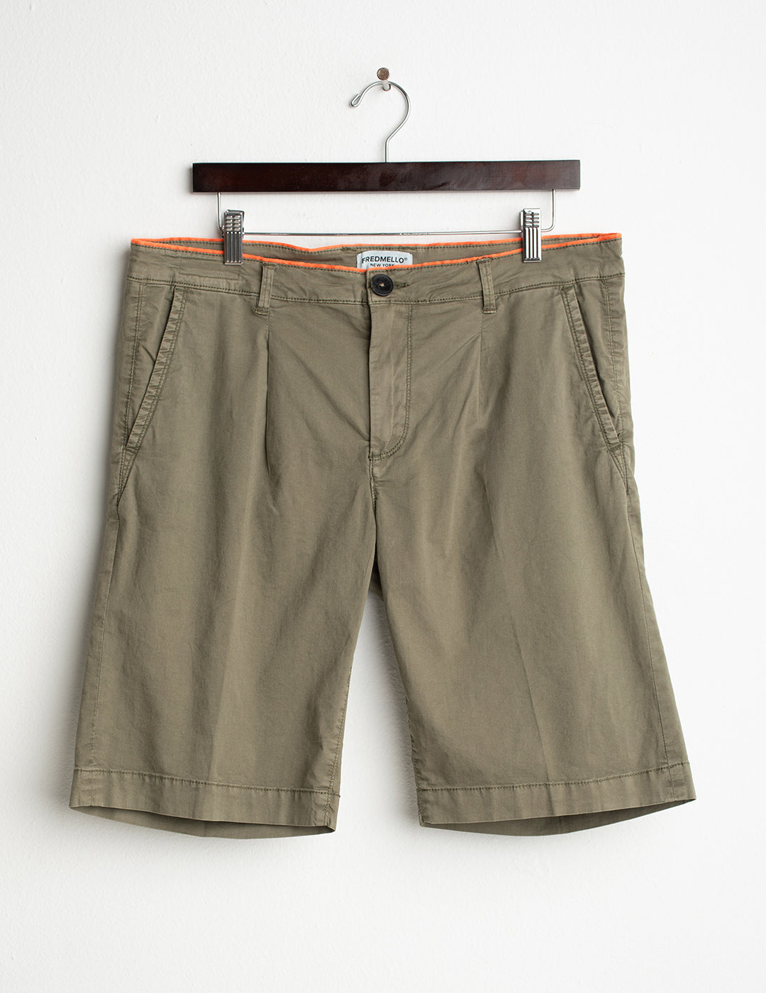 Stretch Satin Twill Shorts man army fm26s13eu cc-a0804 Stretch Satin Twill Shorts