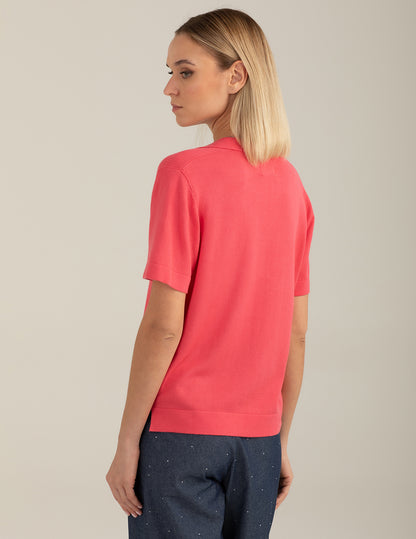 Polo in maglia a manica corta