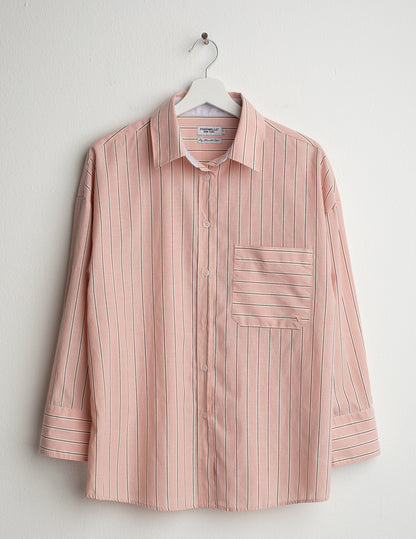 Long-Sleeve Striped Shirt