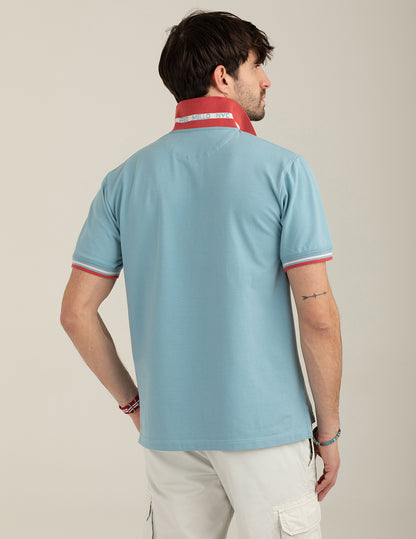 Polo in piquet stretch
