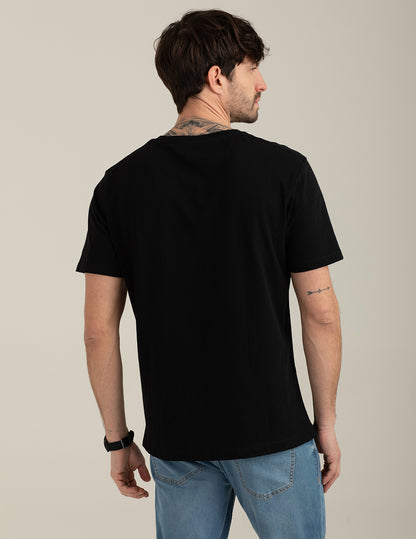 T-shirt girocollo con stampa