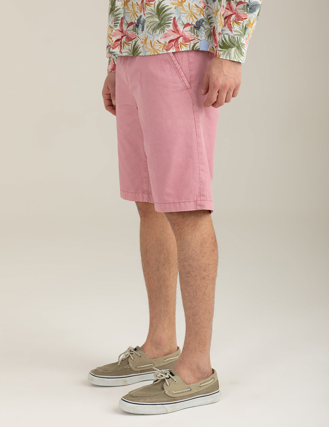 Stretch Chino Shorts man bubblegum fm26s08eu cc-a0413 Stretch Chino Shorts