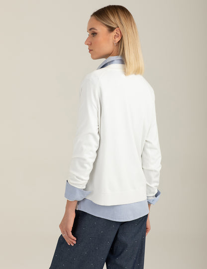 Maglia raglan a manica lunga