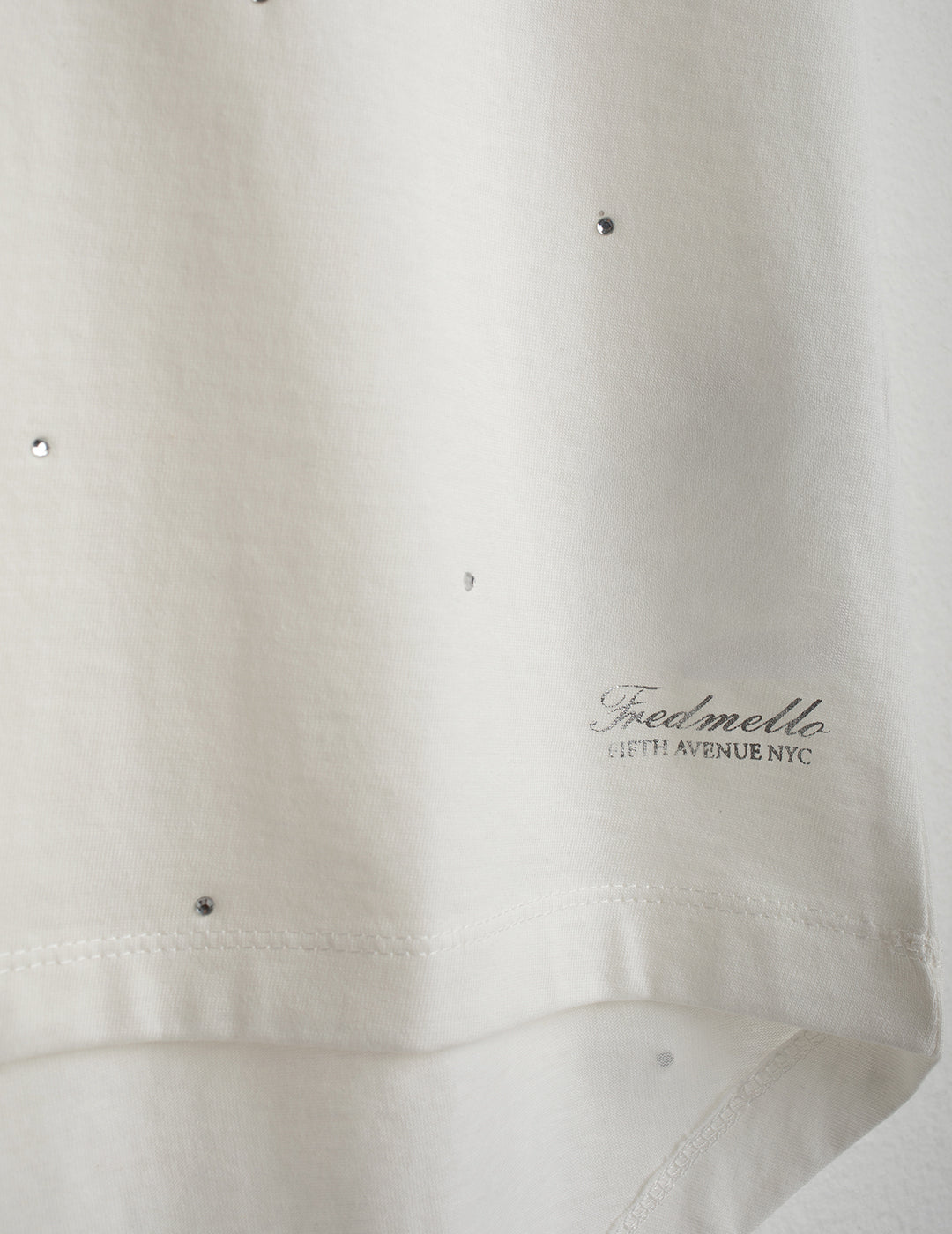 Tank Top with Shiny Details woman off white fw26s05tu cc-a0002 Tank Top with Shiny Details