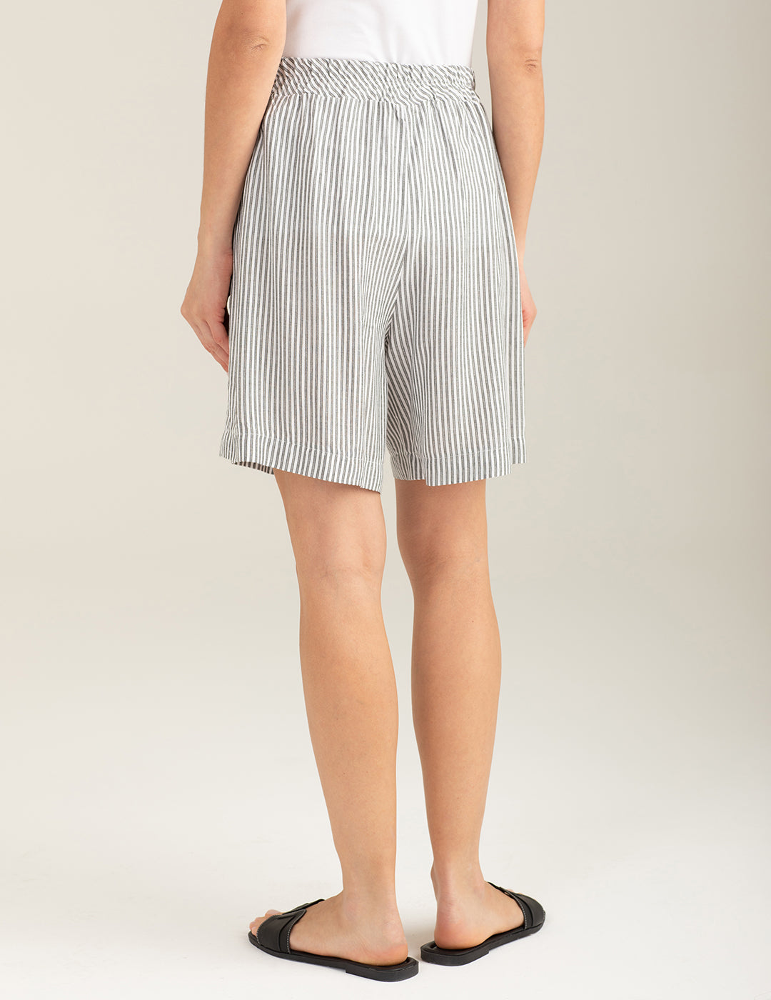 Bermuda Shorts with Lurex Stripe woman black fw26s21et cc-a0951 Bermuda Shorts with Lurex Stripe