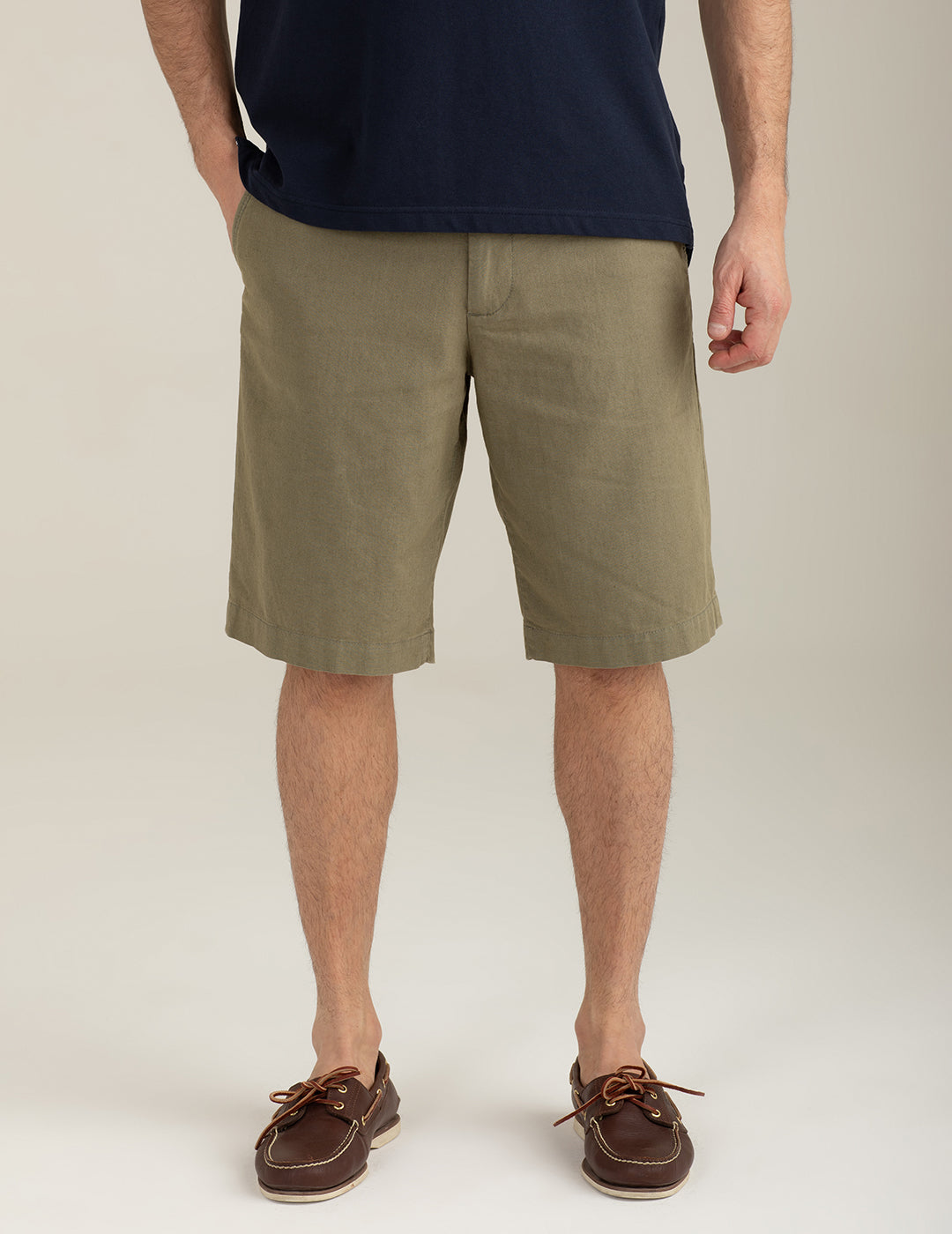 Cotton-Linen Shorts man army fm26s16eu cc-a0804 Cotton-Linen Shorts