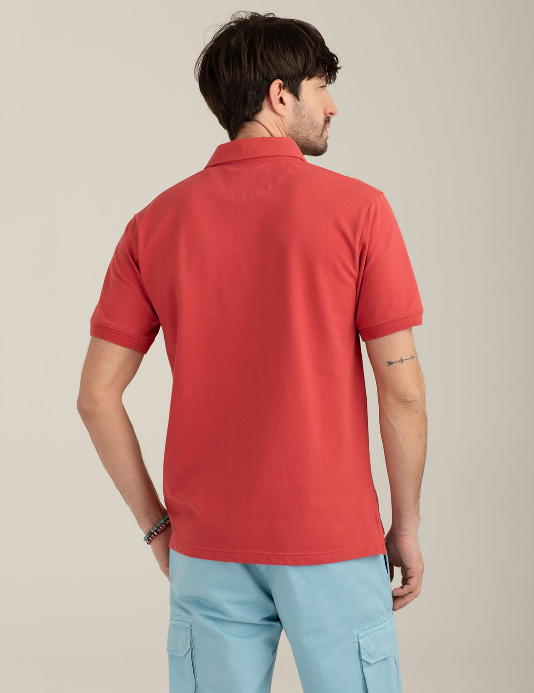 Polo a manica corta stretch uomo lobster fm26s08qu cc-a0211 Polo a manica corta stretch