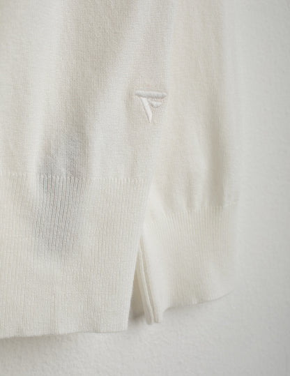 Cardigan a manica lunga con scollo a V