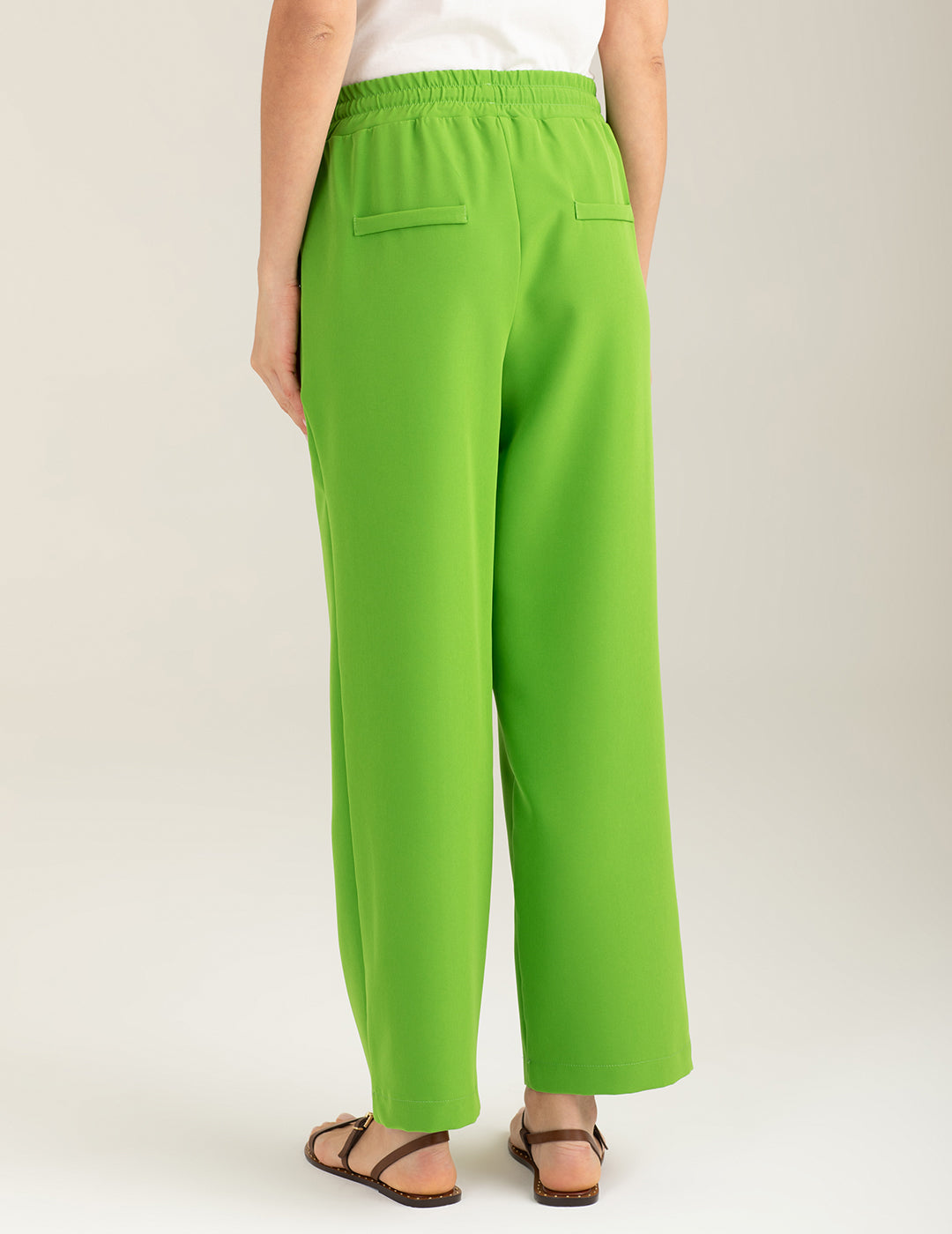 Pantalone jogger bi-stretch donna green fw26s36pu cc-a0801 Pantalone jogger bi-stretch