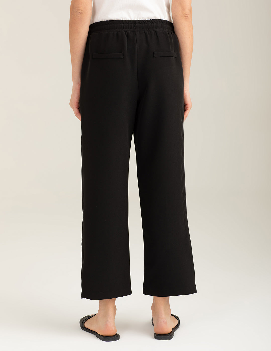 Pantalone jogger bi-stretch donna black fw26s36pu cc-a0951 Pantalone jogger bi-stretch