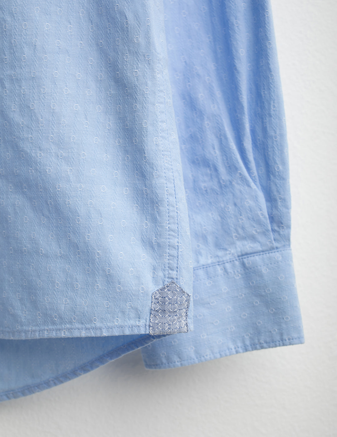 Camicia in jacquard stretch uomo light blue fm26s05ct cc-a1001 Camicia in jacquard stretch