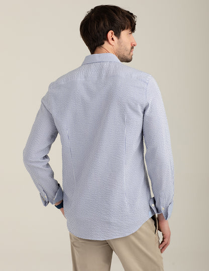 Camicia in seersucker