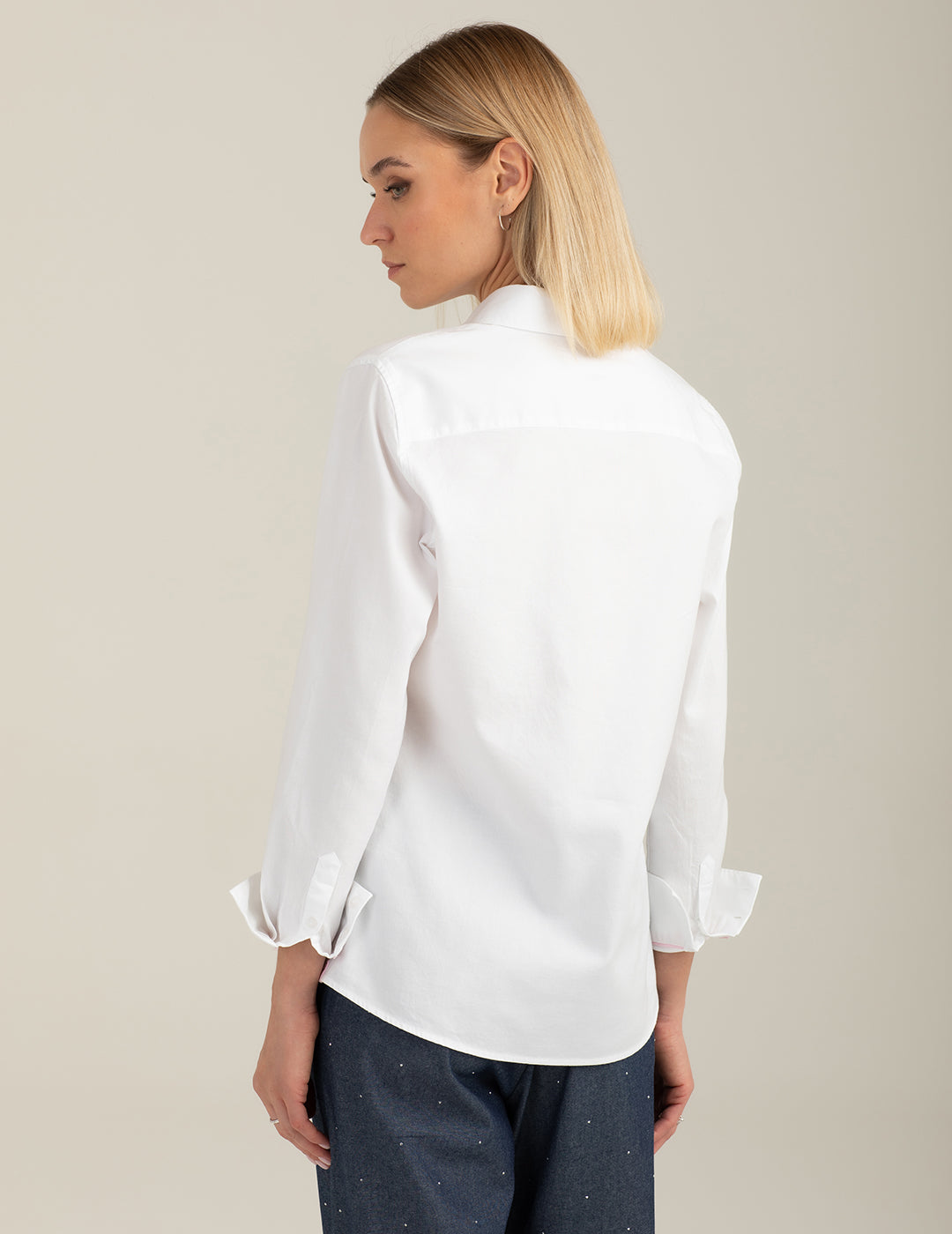 Long-Sleeve Shirt woman white fw26s01cu cc-a0001 Long-Sleeve Shirt