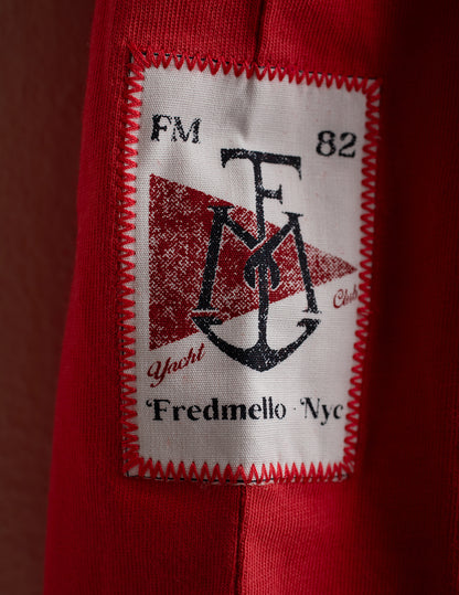 T-shirt girocollo con grafica ricamata