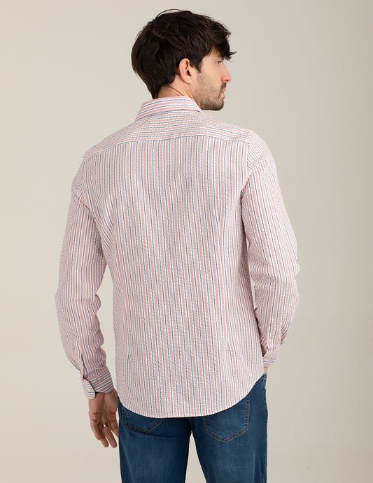 Seersucker Shirt - back - 002