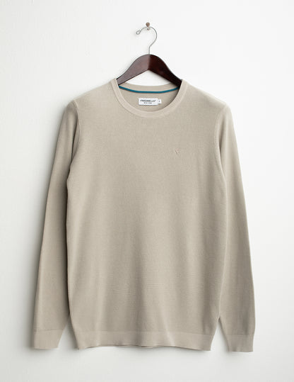 Maglia girocollo in punto piquet