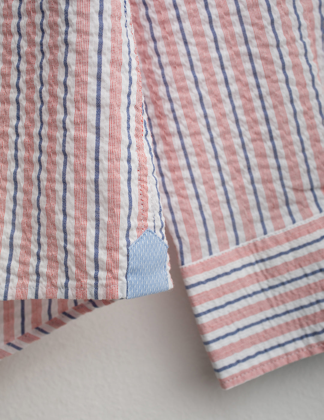 Camicia in seersucker uomo red fm26s13ct cc-a0301 Camicia in seersucker