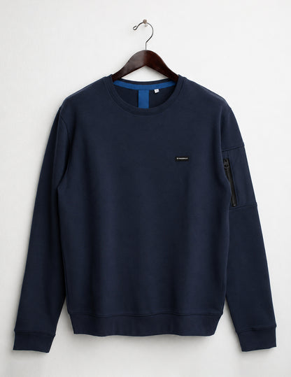 FELPA M/L G/C UNITO MAN