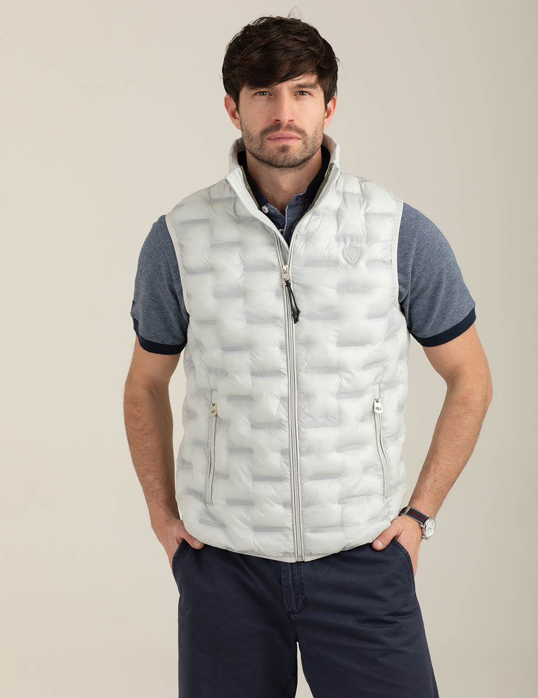 Ultralight Ripstop Nylon Sleeveless Jacket man ice fm26s01ks cc-a0005 CAPOSPALLA SMANICATO MAN