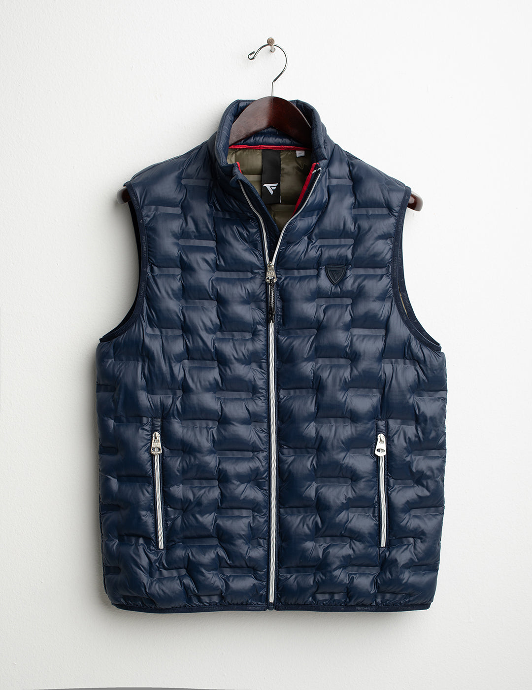 Ultralight Ripstop Nylon Sleeveless Jacket man blue fm26s01ks cc-a0601 CAPOSPALLA SMANICATO MAN