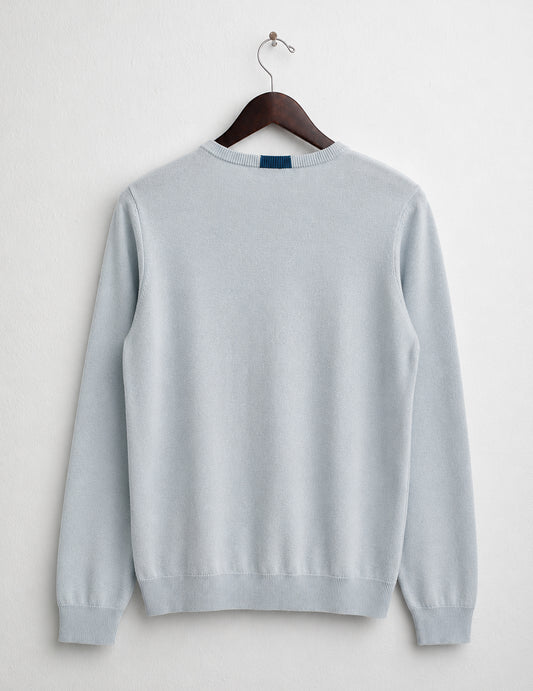 Maglia girocollo a maniche lunghe - back - 002
