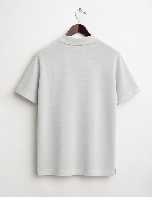 Polo in maglia punto piquet - back - 002