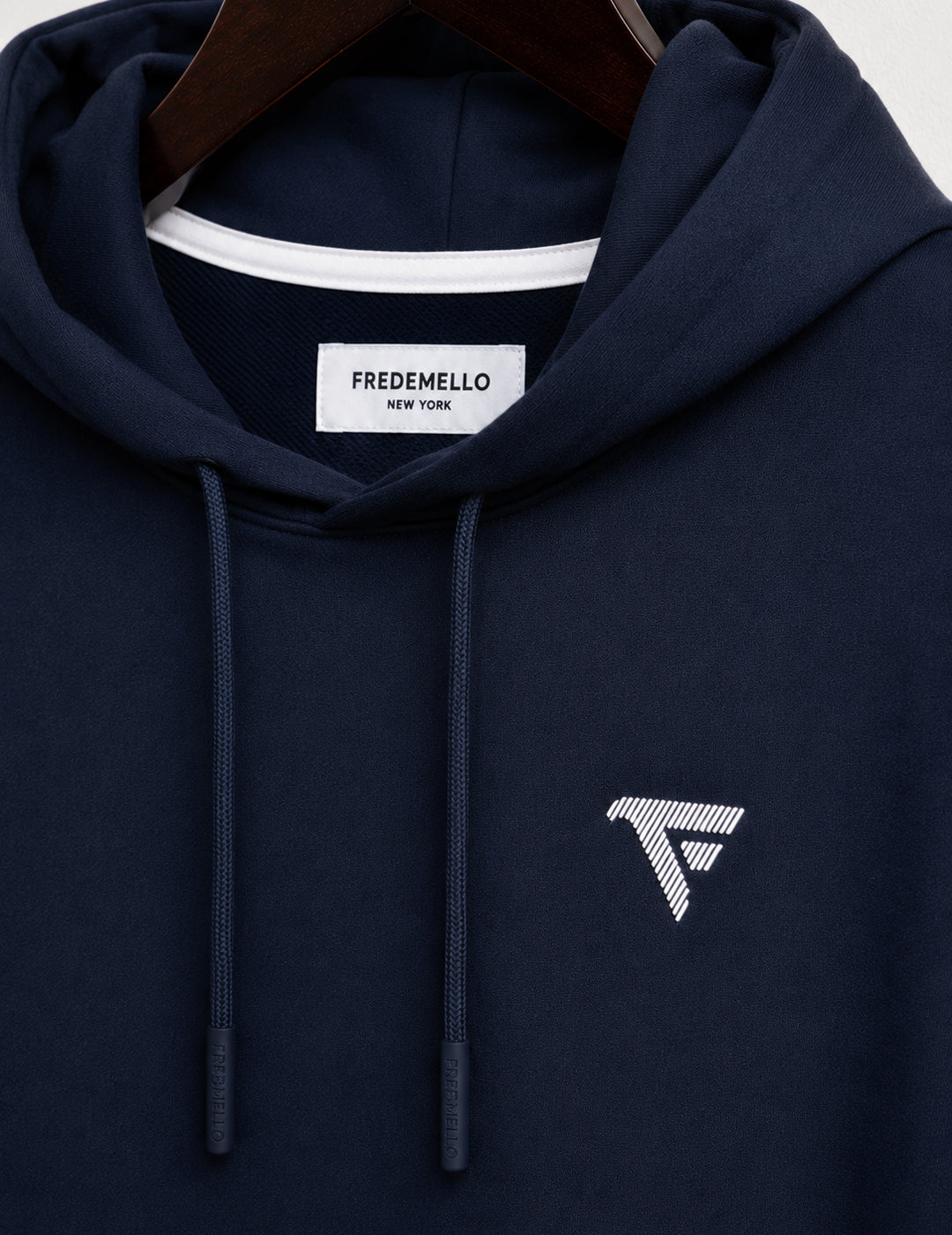 Hooded Sweatshirt man blue fm26s06fc cc-a0601 FELPA M/L C/CAPP UNITO MAN